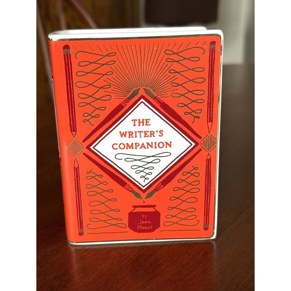 Bibliophile Vase The Writer's Companion Book Ceramic Vase by Jane Mount - Picture 2 of 11